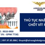 Chot vit rang, tru cay ghep implant, tru cho