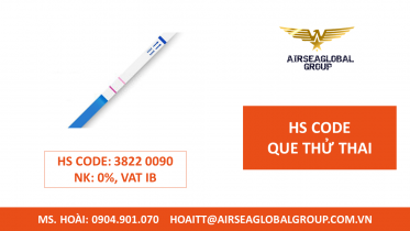 HS CODE QUE THỬ THAI