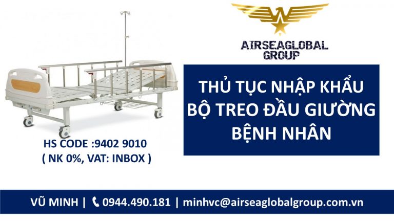 PHÔNG Powerpoint đăng WEB THỦ TỤC NHẬP KHẨU BỘ TREO ĐẦU GIƯỜNG