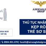 THỦ TỤC NHẬP KHẨU KẸP RỐN TRẺ SƠ SINH
