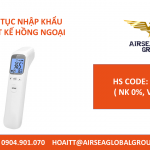 THỦ TỤC NHẬP KHẨU NHIỆT KẾ HỒNG NGOẠI