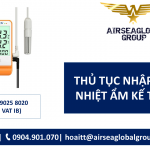THỦ TỤC NHẬP KHẨU NHIỆT ẨM KẾ TỰ GHI