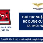 THỦ TỤC NHẬP KHẨU BỘ DỤNG CỤ KHÁM NGŨ QUAN, TAI MŨI HỌNG