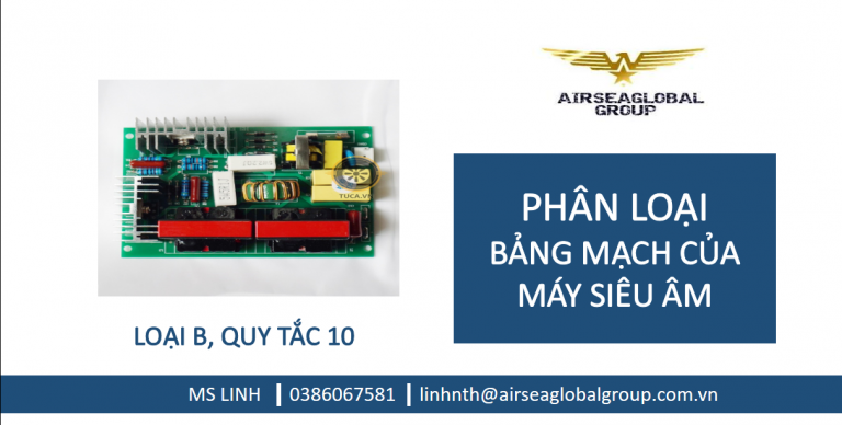 phân loại bảng mạch của máy siêu âm