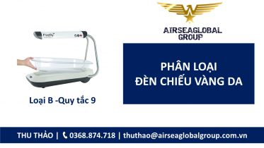 phân loại đèn chiếu vàng da
