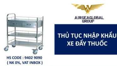 thu tuc nhap khau xe day thuoc