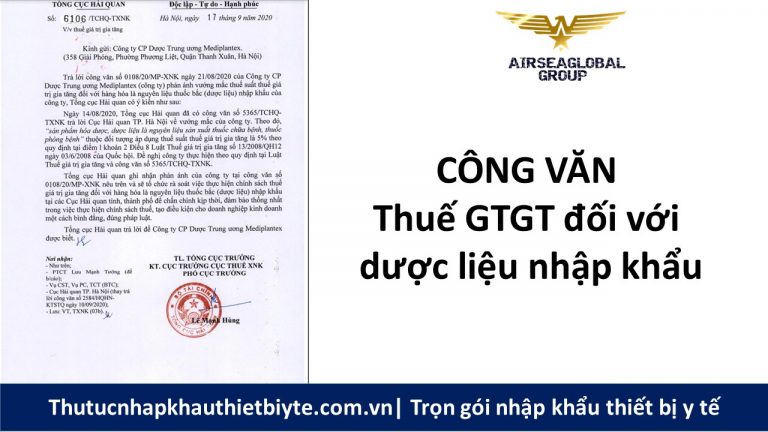 gtgt nhập khẩu