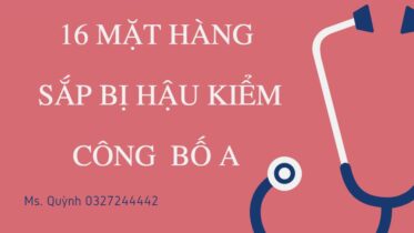 16 mặt hàng
