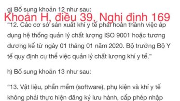 Luu hanh cho phu kien y te loai BCD