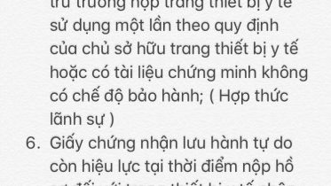 xac nhan du dieu kien bao hanh