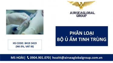 PHÂN LOẠI BỘ Ủ ẤM TINH TRÙNG