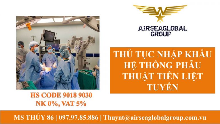 HỆ THỐNG PHẪU THUẬT TIỀN LIỆT TUYẾN
