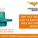 LỌC KHUẨN CHO MÁY ĐO CHỨC NĂNG HÔ HẤP
