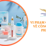 VI PHẠM QUY ĐỊNH VỀ CÔNG BỐ MỸ PHẨM