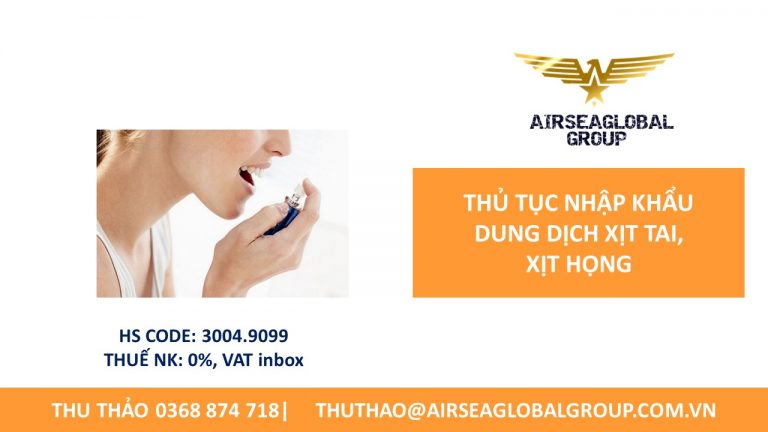 XỊT TAI, XỊT HỌNG