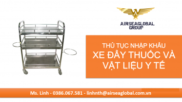 Xe day thuoc và vat lieu y te phan loai gi