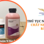 thu tuc nhap khau chat nhuom te bao