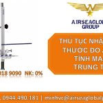 THỦ TỤC NHẬP KHẨU THƯỚC ĐO ÁP LỰC TĨNH MẠCH TRUNG TÂM