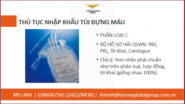 thu tuc nhap khau tui dung mau