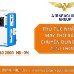 THỦ TỤC NHẬP KHẨU MÁY THỞ XÁCH TAY CHUYÊN DỤNG CHO XE CỨU THƯƠNG