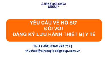 yêu cầu về hs đăng ký lưu hành TBYT