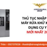 máy rửa khử khuẩn
