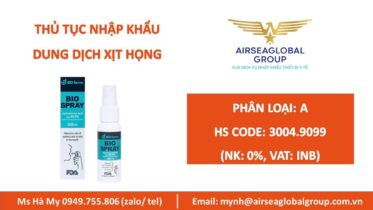 xịt họng