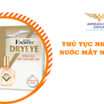 thu tuc nhap khau cua nuoc mat nhan tao
