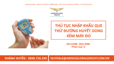 QUE THỬ ĐƯỜNG HUYẾT