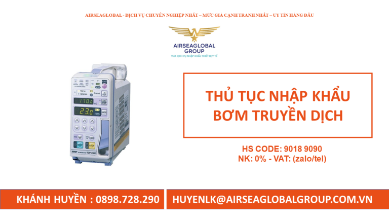 BƠM TRUYỀN DỊCH