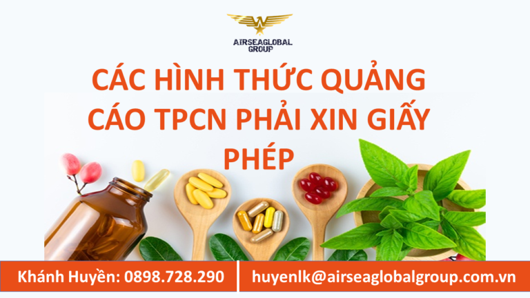 CÁC HÌNH THỨC QUẢNG CÁO