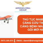 THỦ TỤC NHẬP KHẨU CÁNG CỨU THƯƠNG, CÁNG BỆNH NHÂN, CÁNG CẤP CỨU TRỌN GÓI MỚI NHẤT - MS LINH ĐAN 0973.189.870