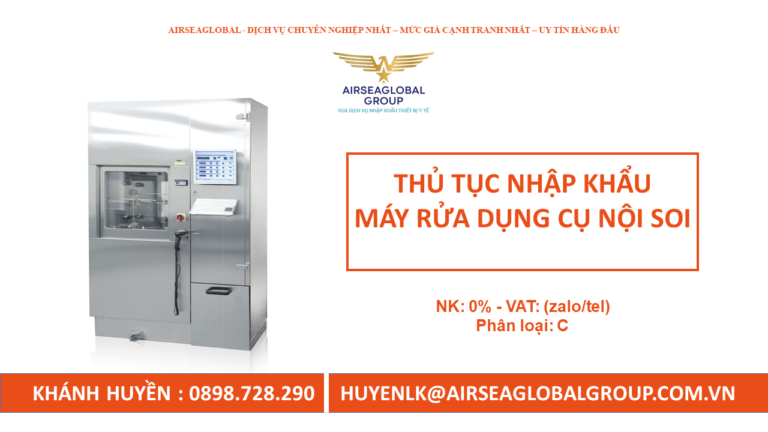 MÁY RỬA DỤNG CỤ NỘI SOI