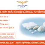 THỦ TỤC NHẬP KHẨU VẬT LIỆU CẦM MÁU TỰ TIÊU MỚI NHẤT