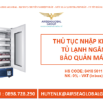 TỦ LẠNH BẢO QUẢN MÁU