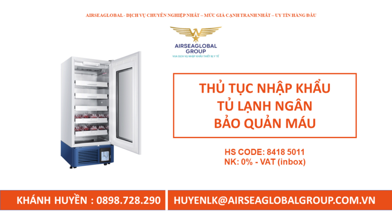 TỦ LẠNH BẢO QUẢN MÁU