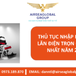 THỦ TỤC NHẬP KHẨU XE LĂN ĐIỆN TRỌN GÓI MỚI NHẤT NĂM 2022 - MS LINH ĐAN 0973.189.870