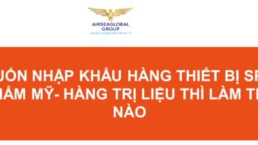 MUỐN NHẬP KHẨU HÀNG THIẾT BỊ SPA - THẨM MỸ - HÀNG TRỊ LIỆU THÌ LÀM THẾ NÀO?