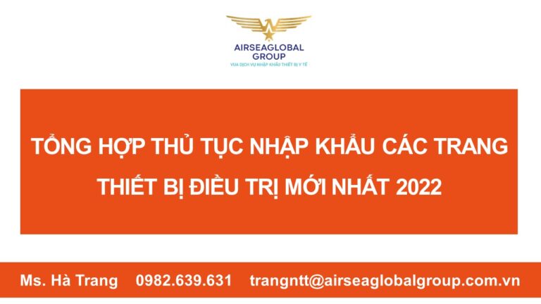 tổng hợp thiết bị điều trị