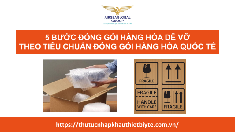 Hướng dẫn đóng gói hàng dễ vỡ