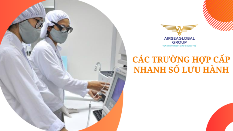 CÁC TRƯỜNG HỢP CẤP NHANH SỐ LƯU HÀNH