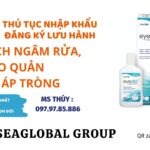 dung dịch ngâm rửa kính