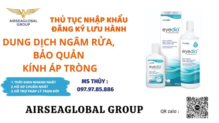 dung dịch ngâm rửa kính