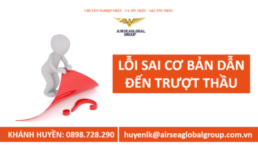 lỗi cơ bản trượt thầu