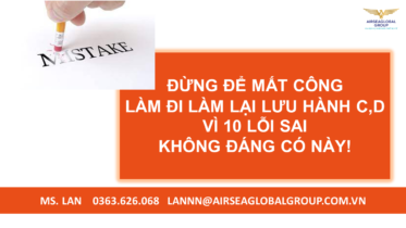 lỗi sai lưu hành
