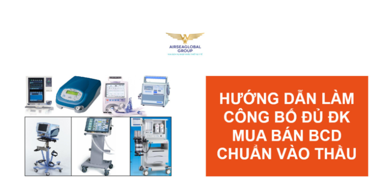 HƯỚNG DẪN LÀM CÔNG BỐ ĐỦ ĐIỀU KIỆN MUA BÁN BCD CHUẨN VÀO THẦU