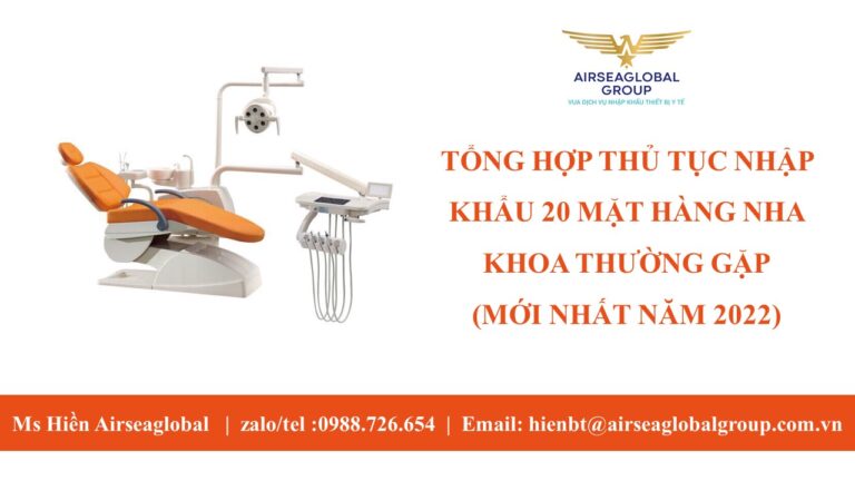 tổng hợp 20 mặt hàng NHA KHOA