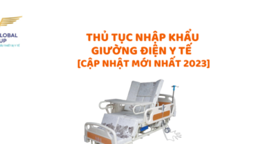 thu tuc nhap khau giuong dien y te