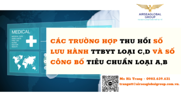 thu hồi số lưu hành trang thiết bị y tế