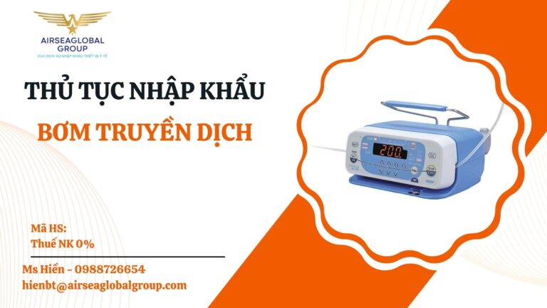 BƠM TRUYỀN DỊCH